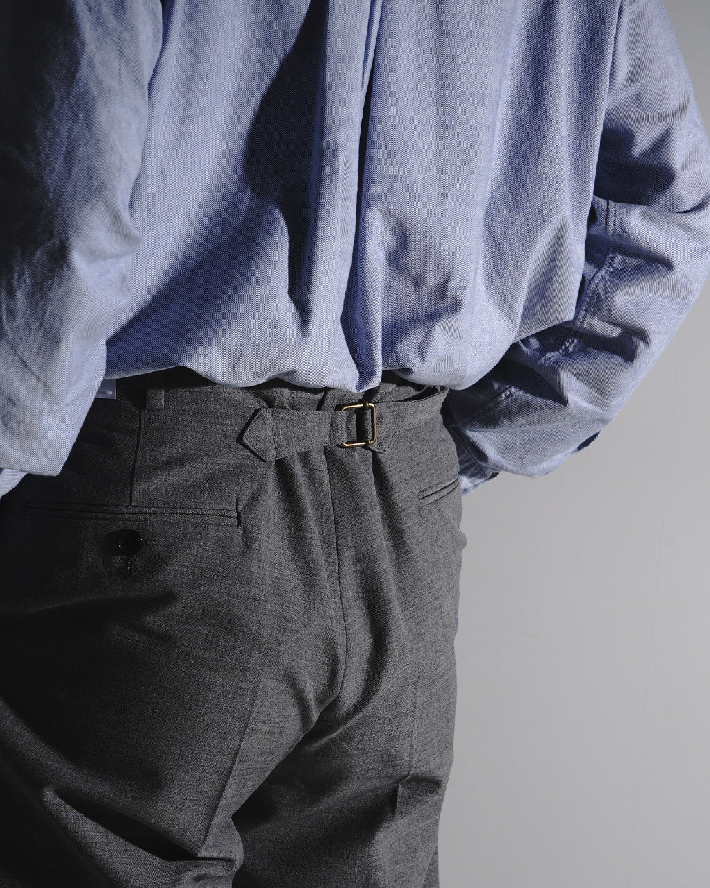 CIOTA × J.PRESS ORIGINALS 시오타 × J프레스 오리지널스 홉 삭 슬랙스 PIPED STEM TROUSERS BZLM-113【무료우송】 정규 취급점