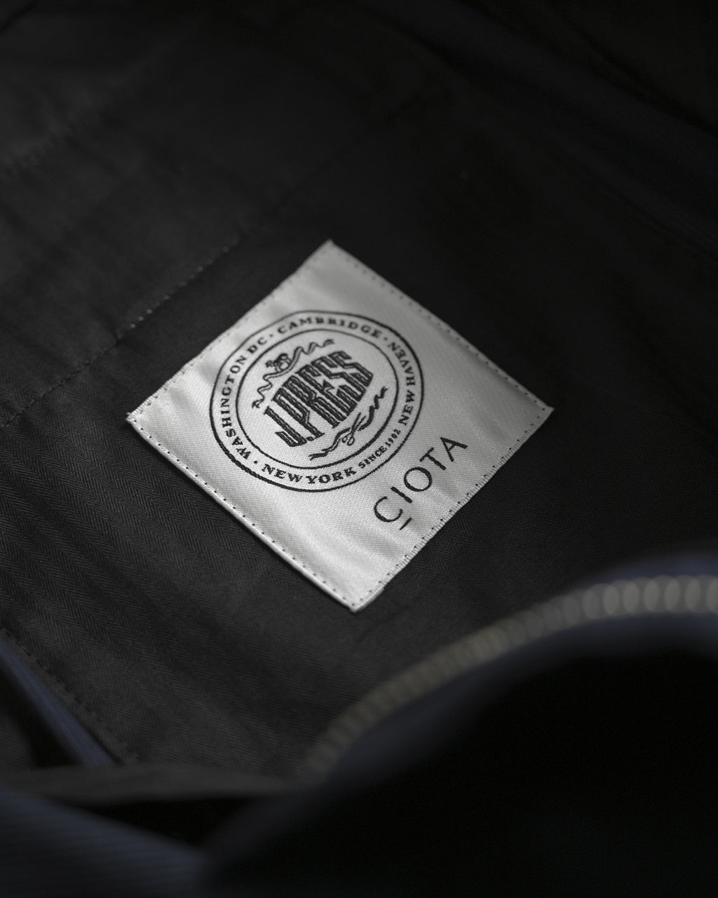 CIOTA × J.PRESS 시오타 × J.프레스 2플리츠 옥스포드 백스트라우저 2 Pleats Oxford bags Trousers PTLM-132【무료우송】 정규 취급점