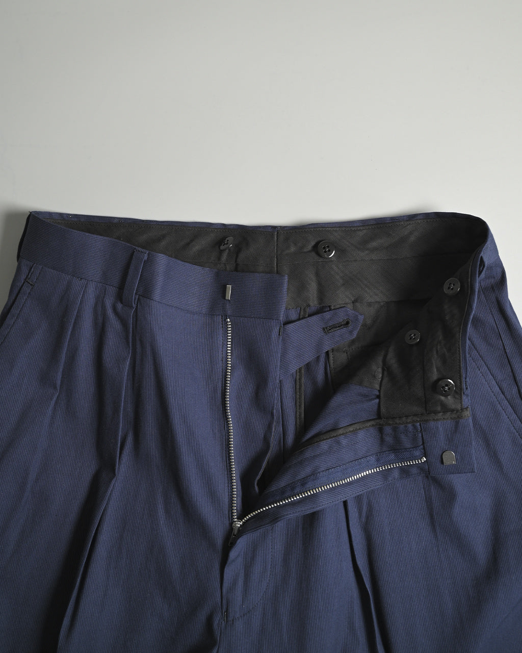 CIOTA × J.PRESS 시오타 × J.프레스 2플리츠 옥스포드 백스트라우저 2 Pleats Oxford bags Trousers PTLM-132【무료우송】 정규 취급점