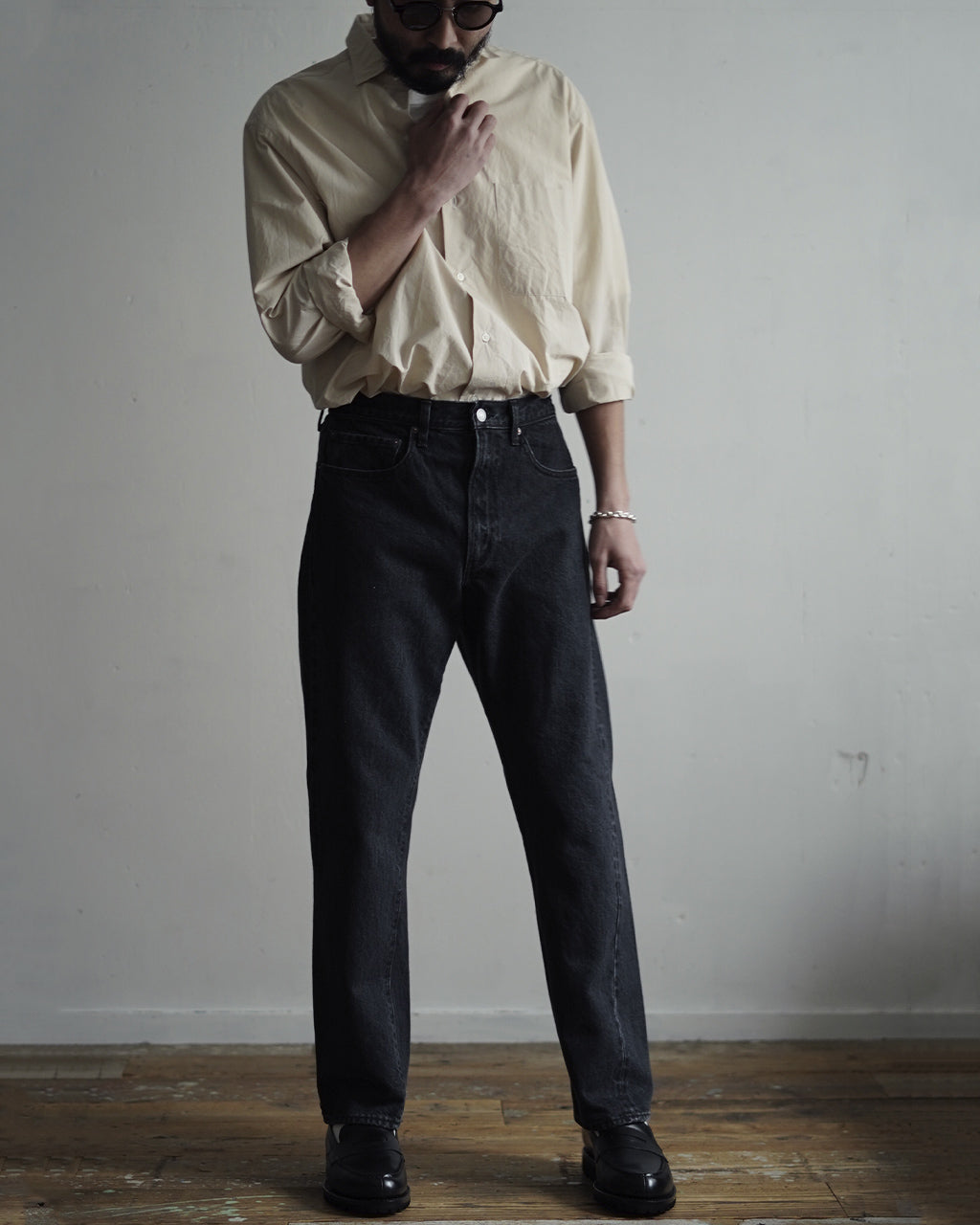 デニム テーパード 5ポケット パンツ Tapered 5Pocket Pants ブラック 本藍 ブルー ネイビー ダメージ PTLM-22TP 正規取扱店