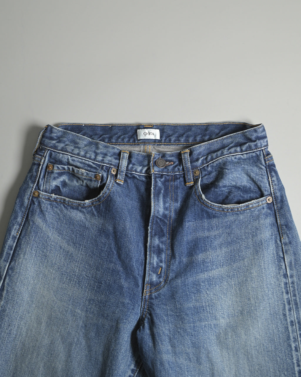 デニム テーパード 5ポケット パンツ Tapered 5Pocket Pants ブラック 本藍 ブルー ネイビー ダメージ PTLM-22TP 正規取扱店