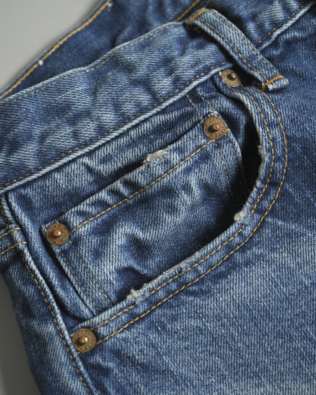 デニム テーパード 5ポケット パンツ Tapered 5Pocket Pants ブラック 本藍 ブルー ネイビー ダメージ PTLM-22TP 正規取扱店