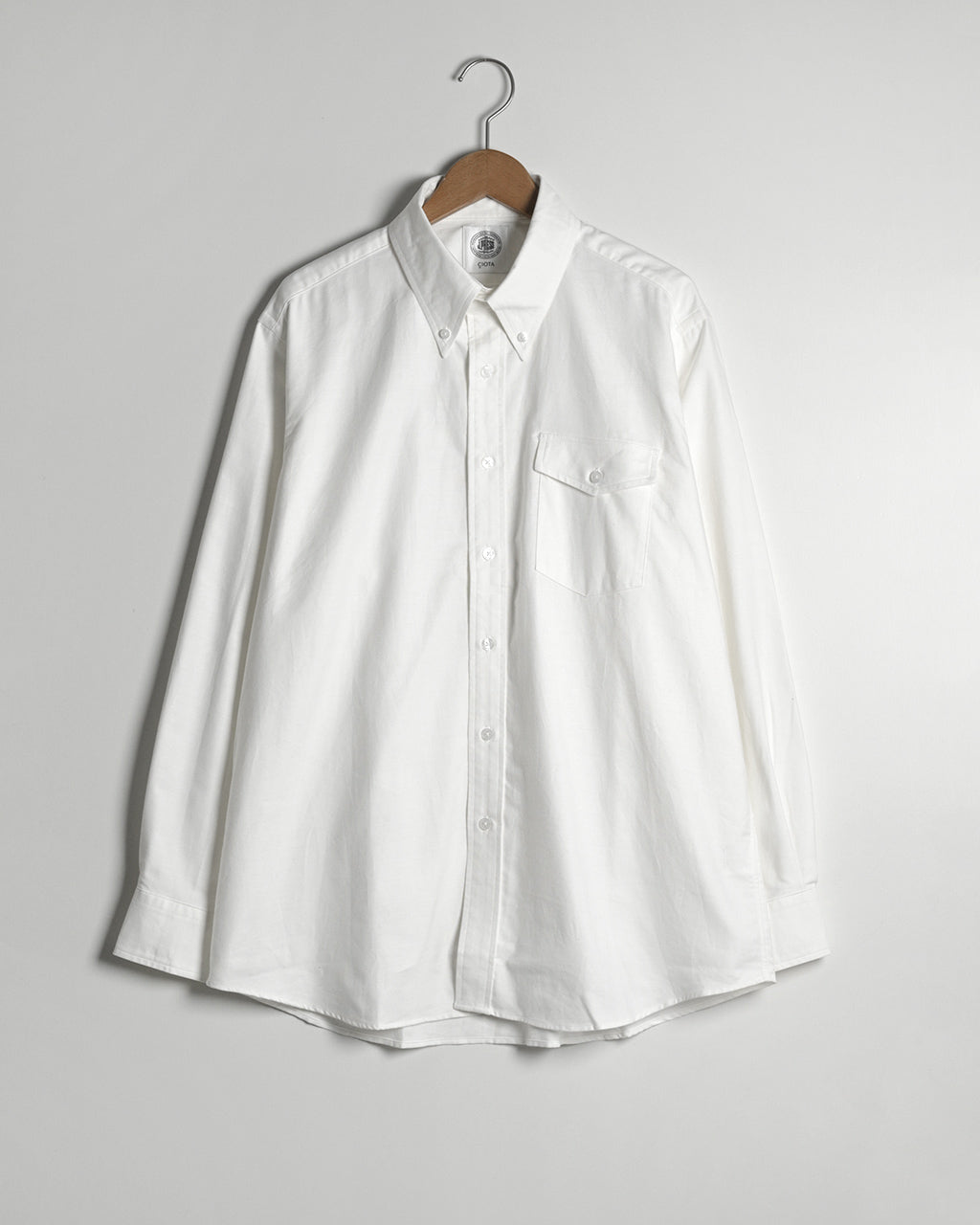 CIOTA × J.PRESS 시오타 × J. 프레스 옥스포드 버튼 다운 셔츠 Oxford BD Shirt SHLM-107-OX【무료우송】 정규 취급점