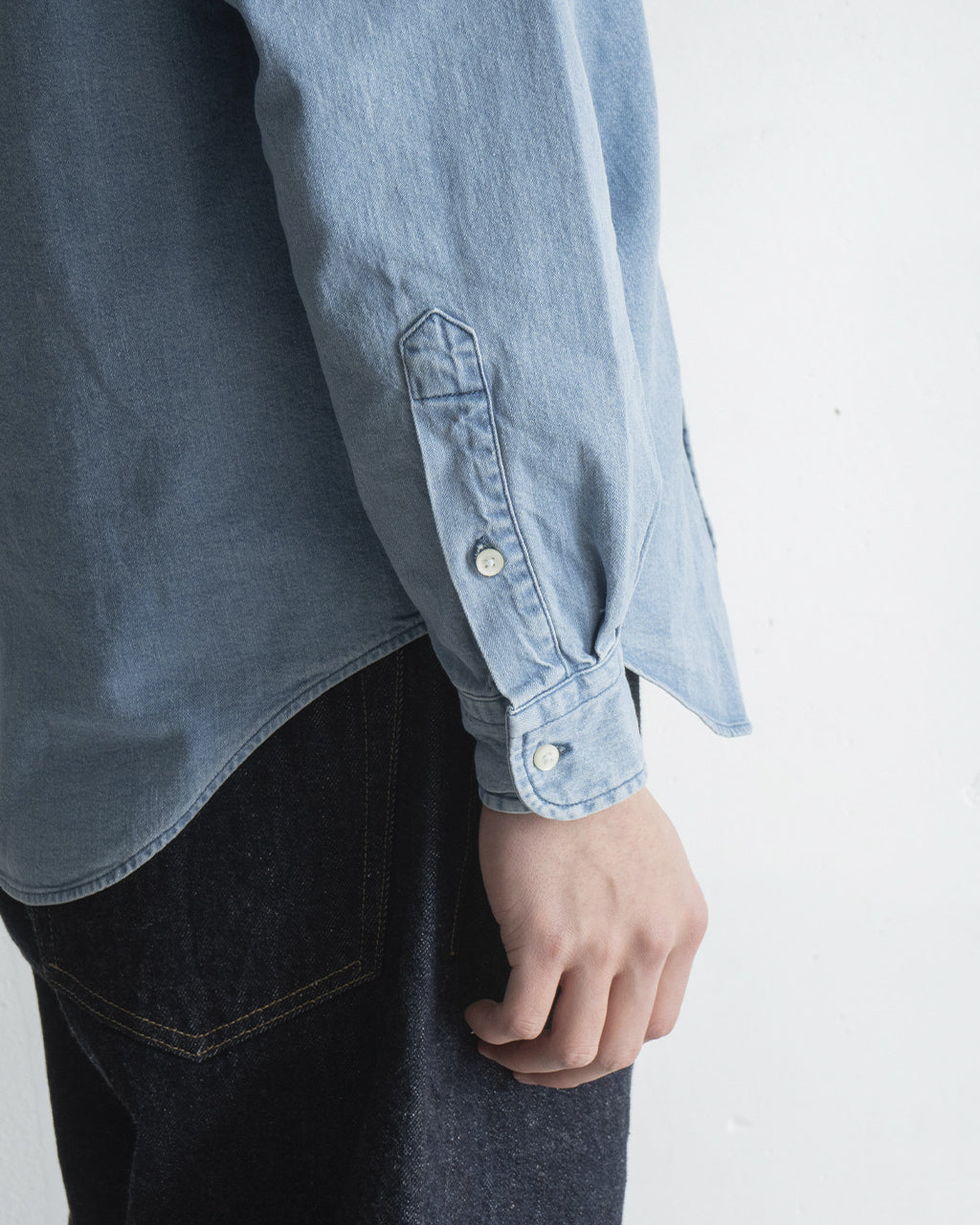 デニム ボタンダウン シャツ Denim B.D Shirt SHLM-123 正規取扱店