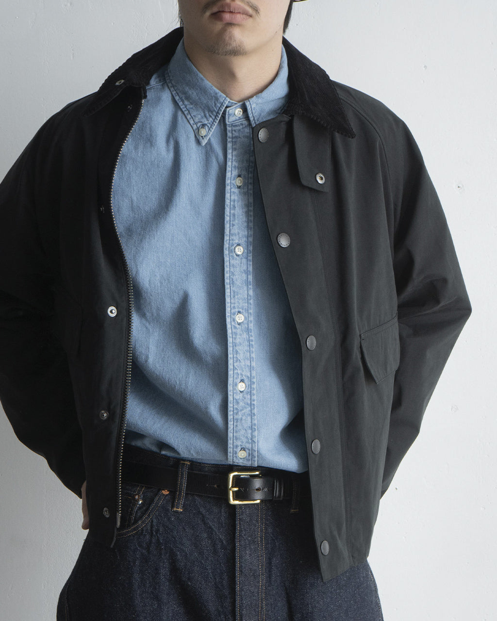 デニム ボタンダウン シャツ Denim B.D Shirt SHLM-123 正規取扱店
