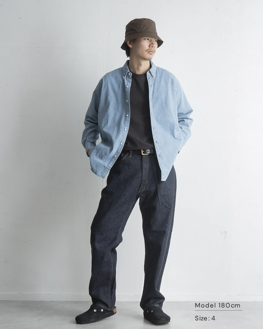 デニム ボタンダウン シャツ Denim B.D Shirt SHLM-123 正規取扱店