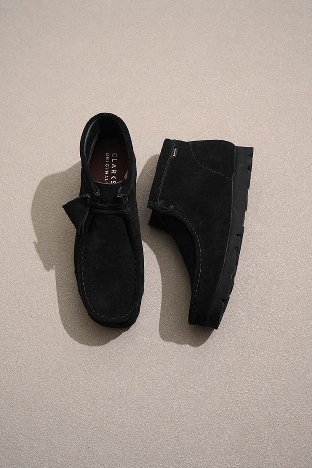 Clarks クラークス ワラビーブーツ ゴアテックス Wallabee BT GTX スエード 26173318【送料無料】