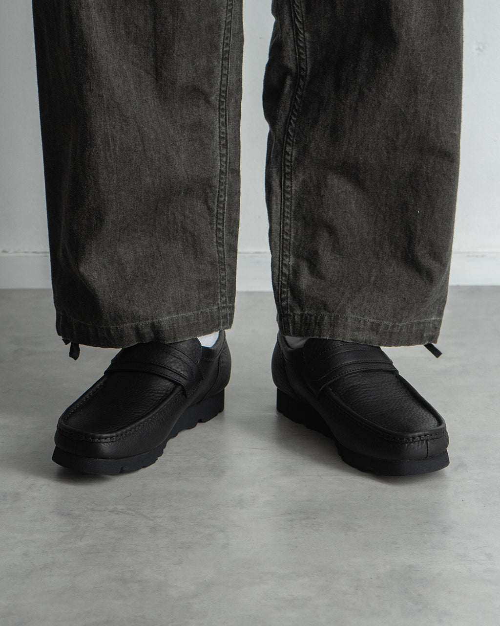 Clarks 클락스 왈라 로퍼 고어 텍스 WallaLoaferGTX 가죽 신발 가죽 신발 26178185【쿠폰 대상외】【무료우송】