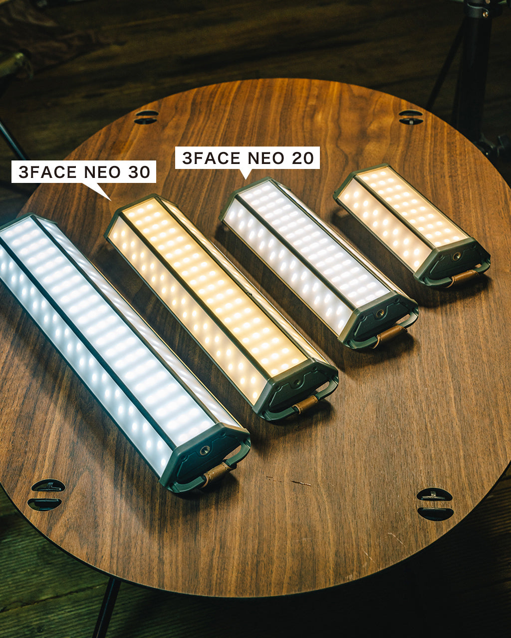 CLAYMORE クレイモア 3面発光 エリアライト 30 3FACE NEO 30 スリーフェイスネオ ランタン 大容量バッテリー 専用ケース付属 CLF-3000【送料無料】【クーポン対象外】
