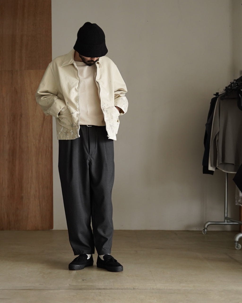 KNIT BALLOON HAT 27208-A