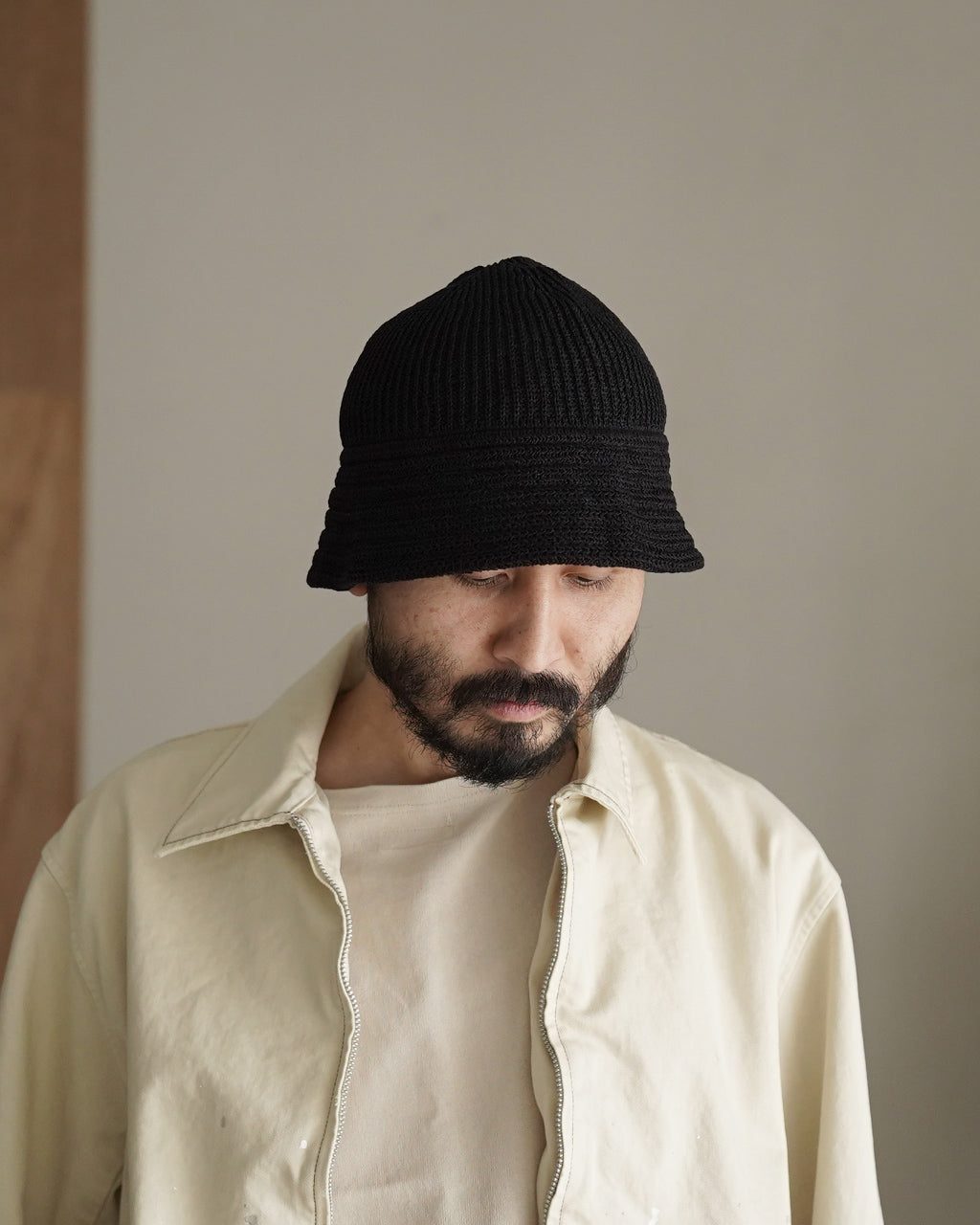 KNIT BALLOON HAT 27208-A