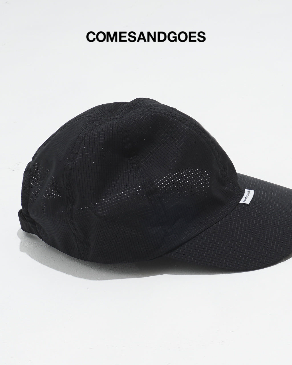 COMESANDGOES カムズアンドゴーズ ドットエア シースルーキャップ DOT AIR SEE-THROUGH CAP 27215-A【送料無料】正規取扱店