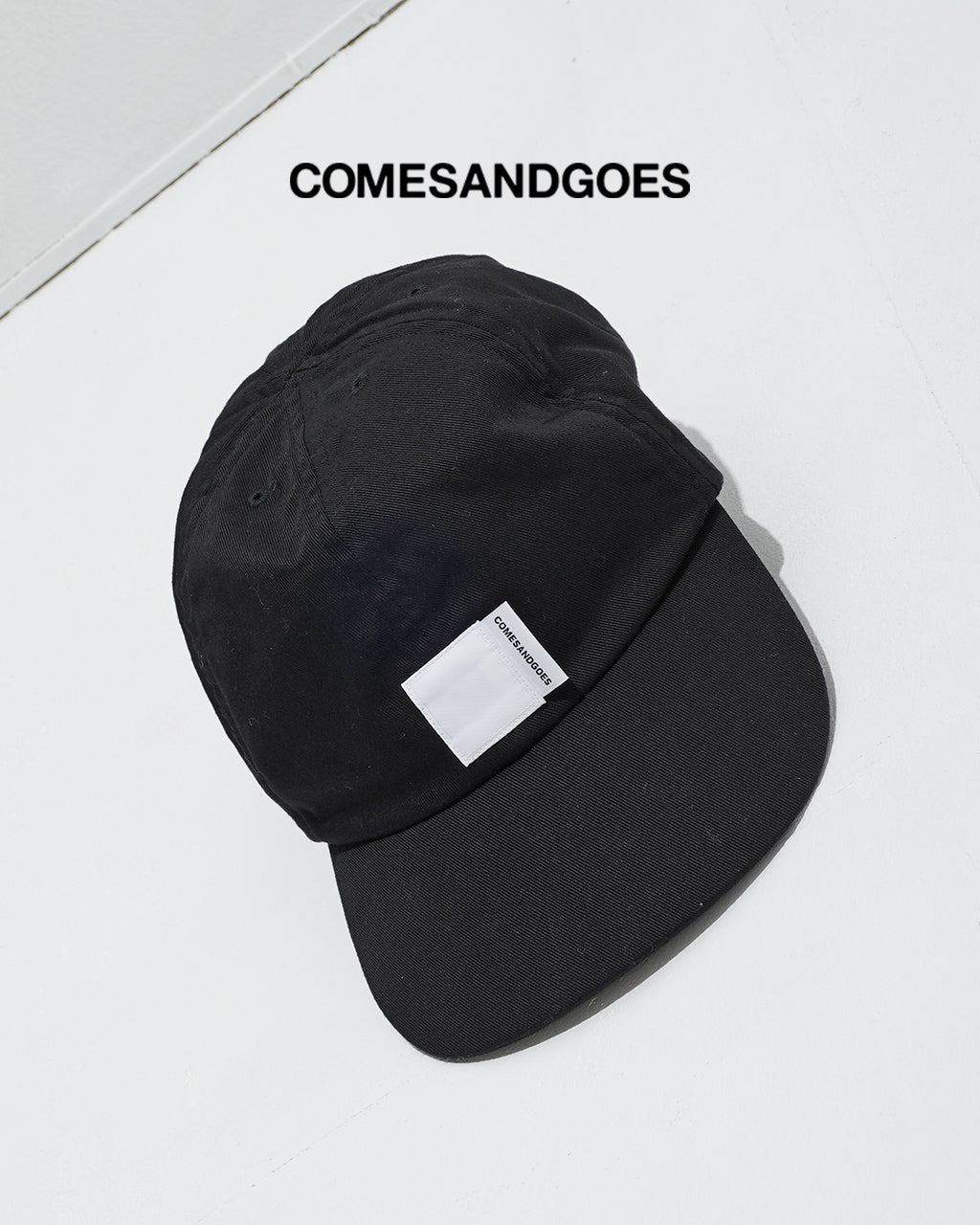 COMESANDGOES カムズアンドゴーズ ホワイトネームキャップ WHITE NAME CAP 27239-A【送料無料】正規取扱店