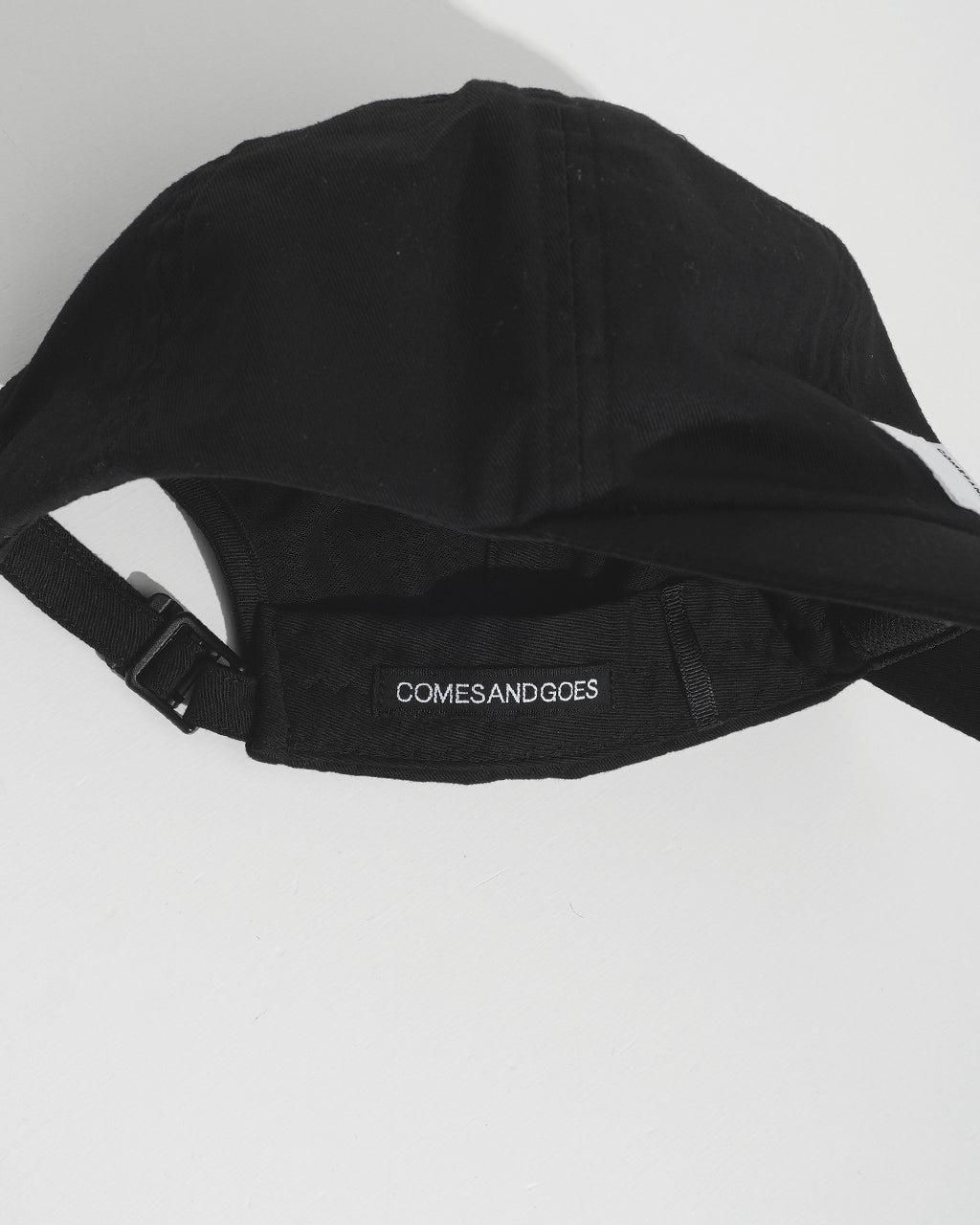 COMESANDGOES カムズアンドゴーズ ホワイトネームキャップ WHITE NAME CAP 27239-A【送料無料】正規取扱店