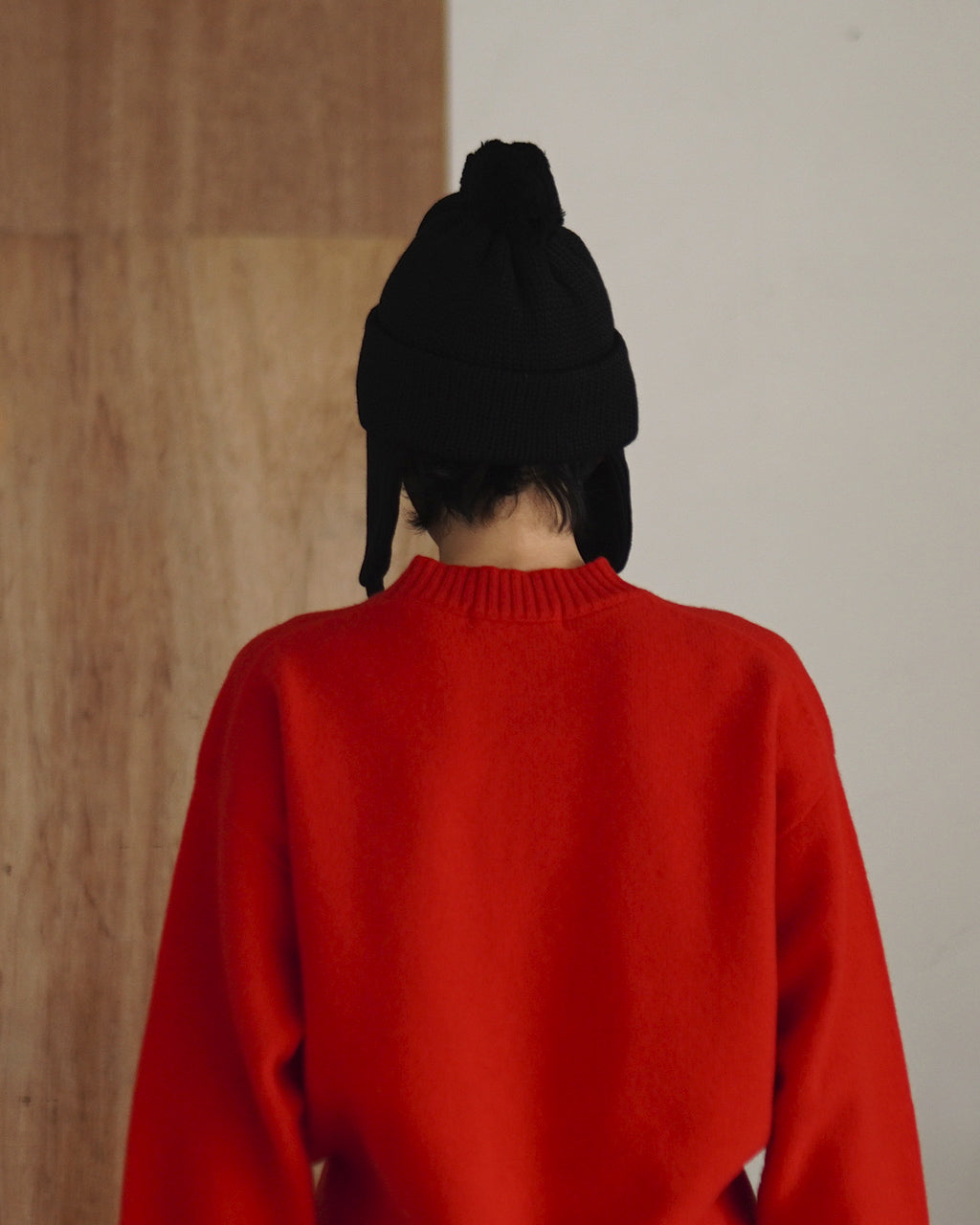 WOOL STANDARD KNIT(梵天,耳付き) 28254
