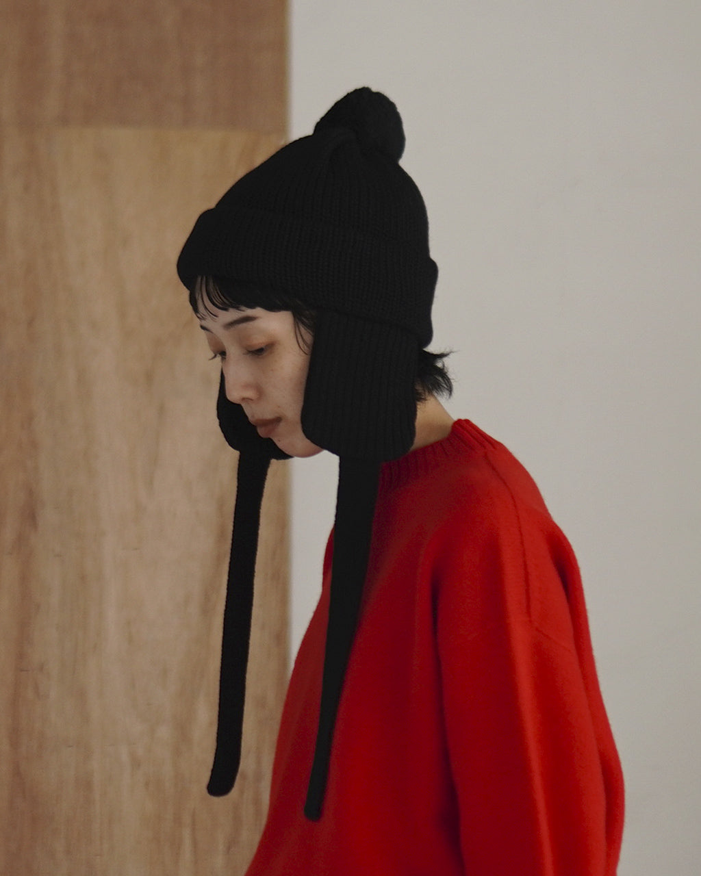 WOOL STANDARD KNIT(梵天,耳付き) 28254
