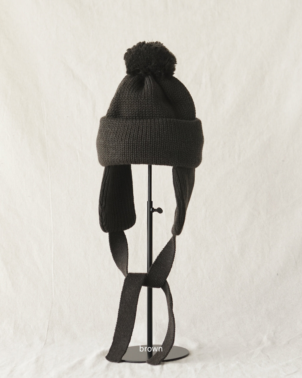 WOOL STANDARD KNIT(梵天,耳付き) 28254