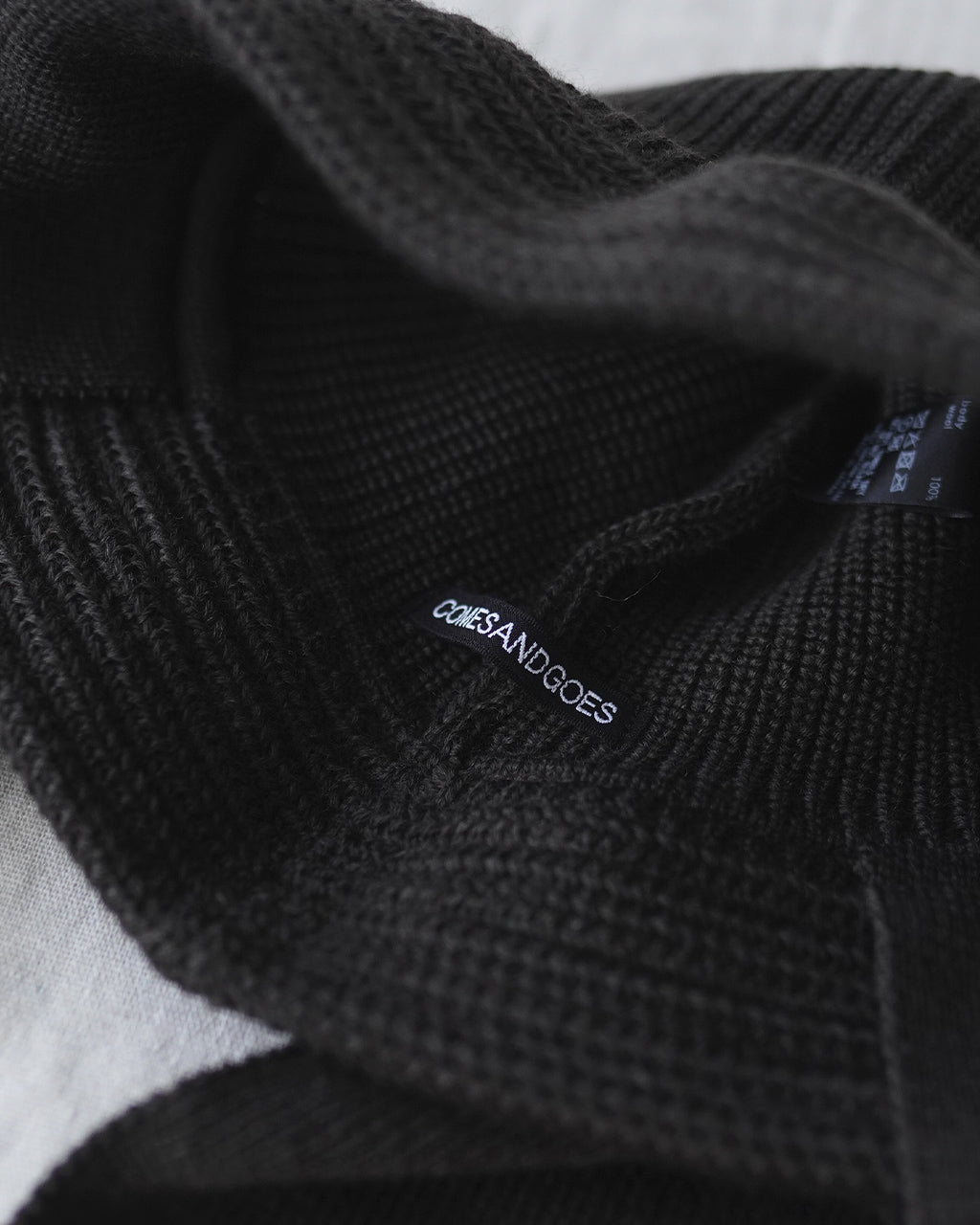WOOL KNIT BALLOON HAT(マフラー付き) 28258