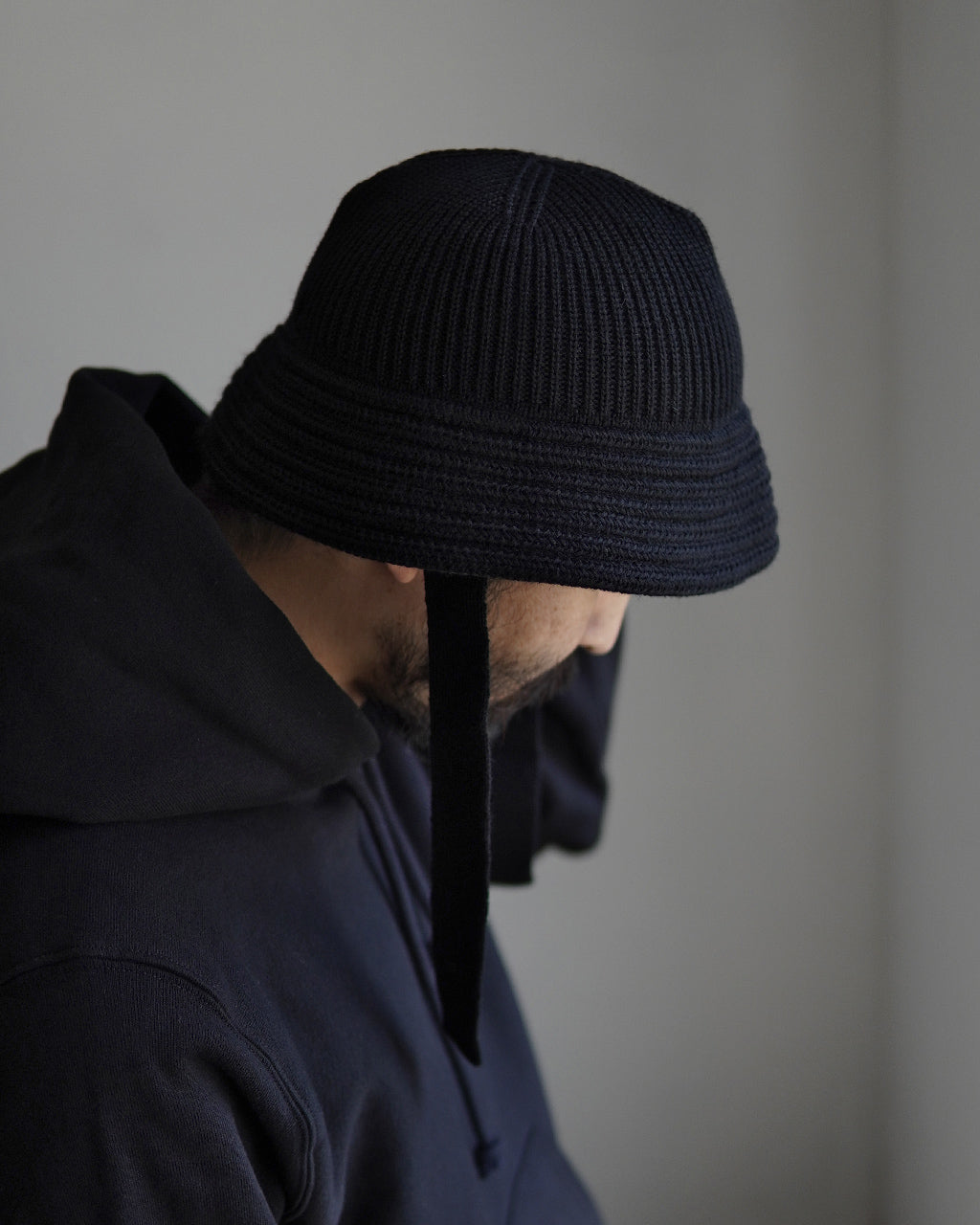 【Crouka別注】WASHABLE WOOL KNIT BALLOON HAT 28308