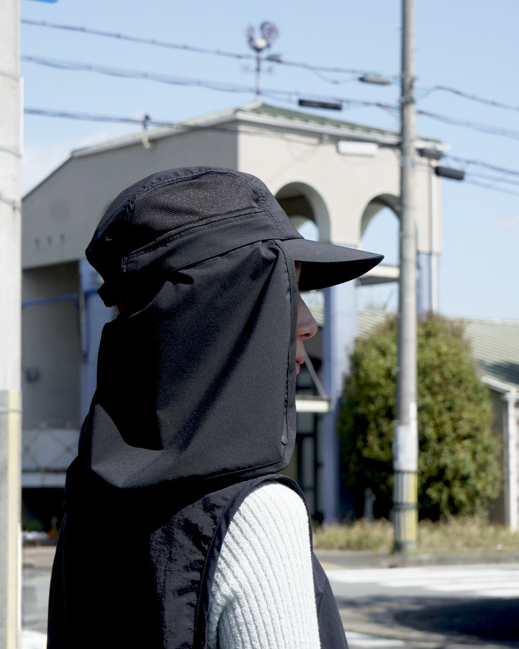 SUN SHADE MESH CAP 29330