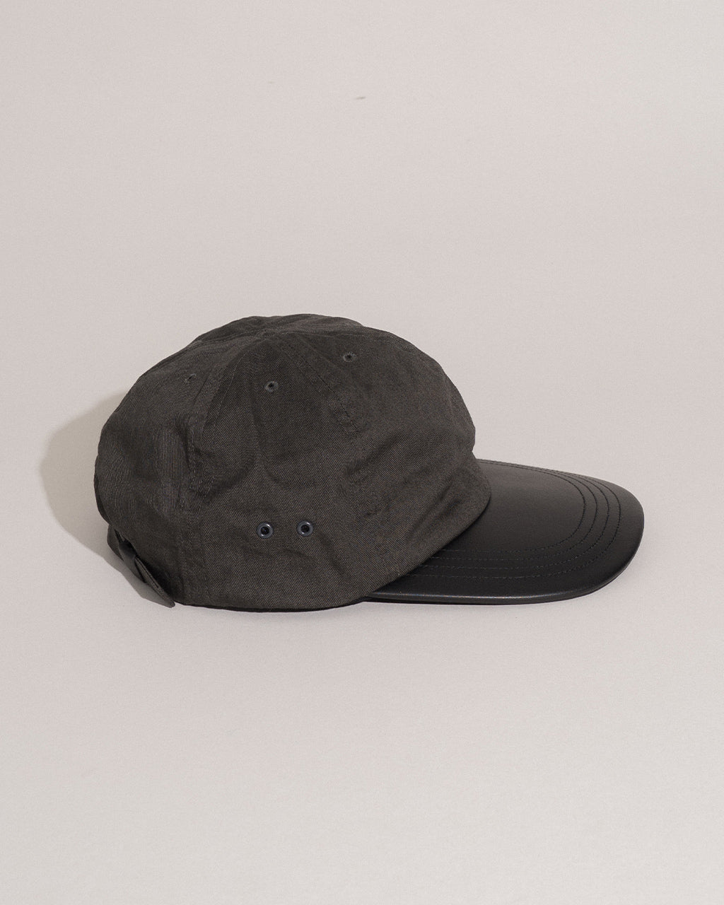 WASH HEAD & LEATHER BRIM CAP NO.301387