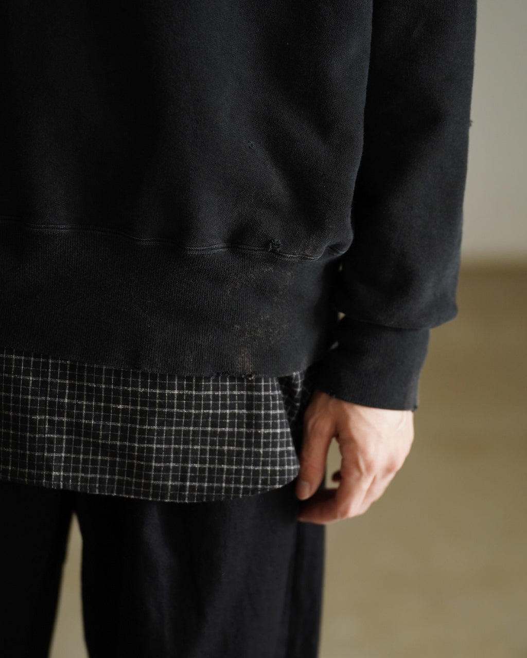 crew neck sweat shirt 2602011