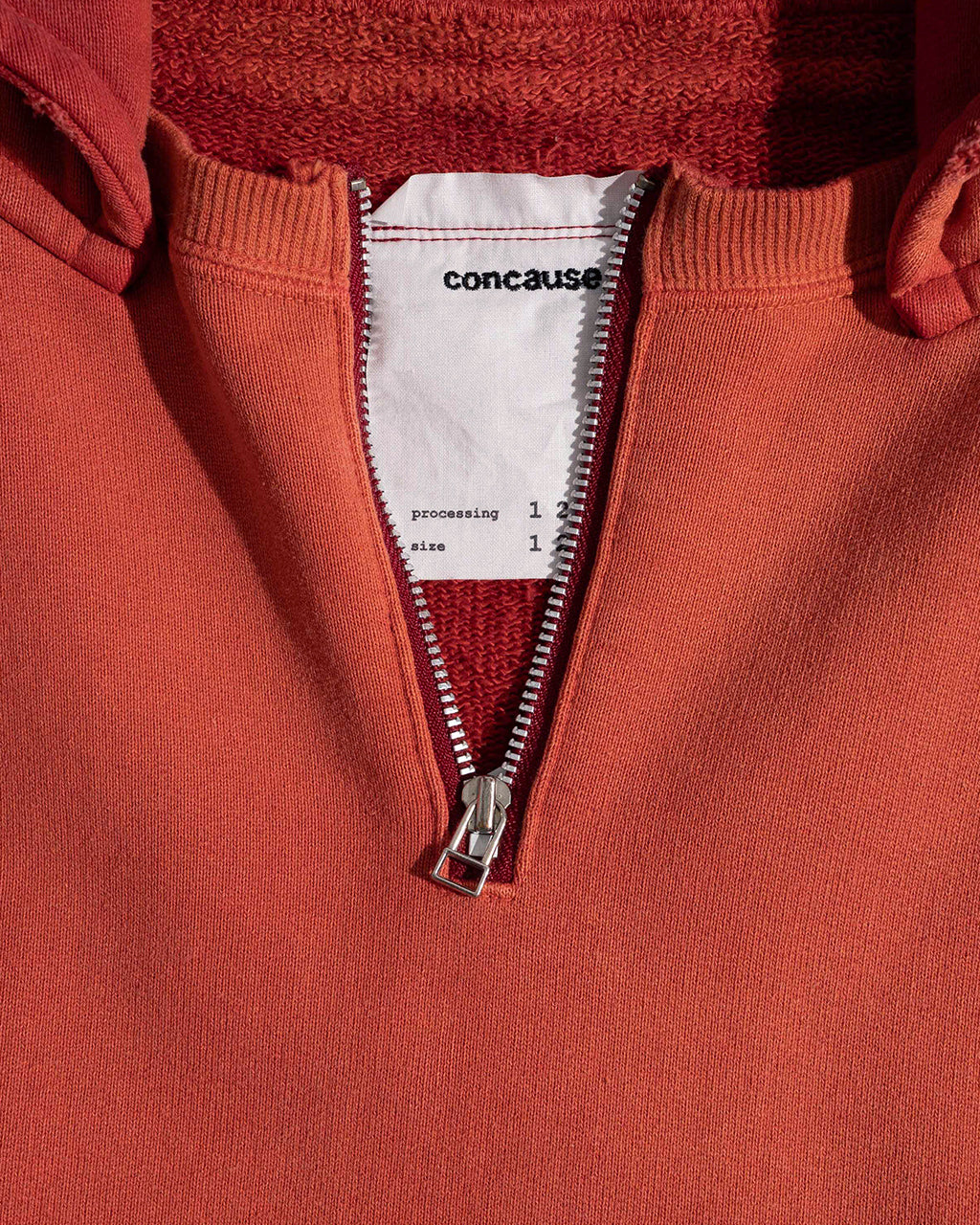 front zip after hoodie 2602012
