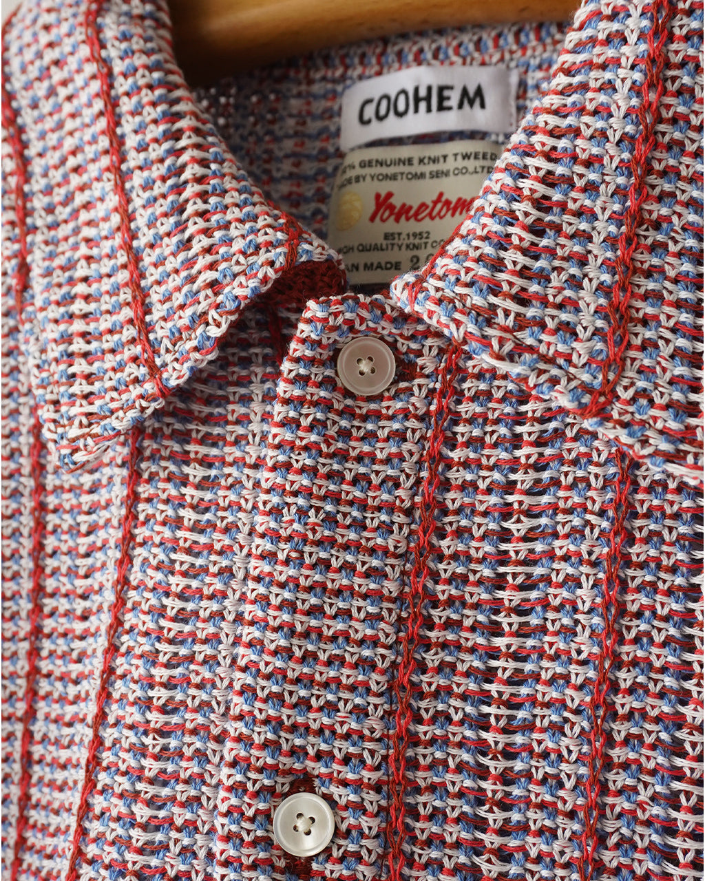 COOHEM コーヘン SUKASHI STRIPE TWEED スカシストライプツイードS/T | Crouka(クローカ)