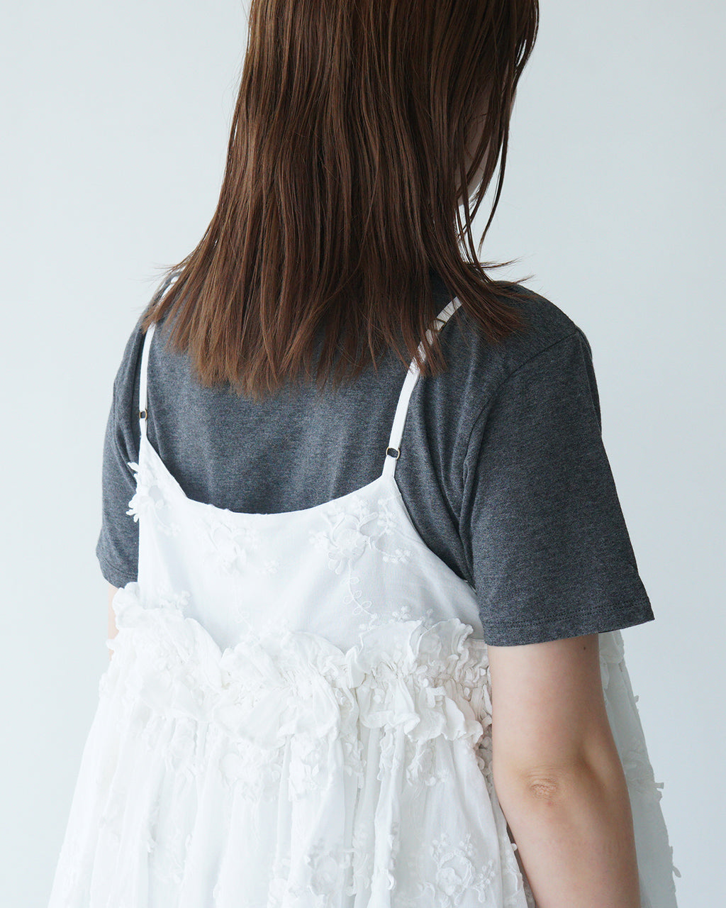 【SALE!20%OFF】3D エンブロイダリー キャミソール 3D embroidery camisole CC-3530