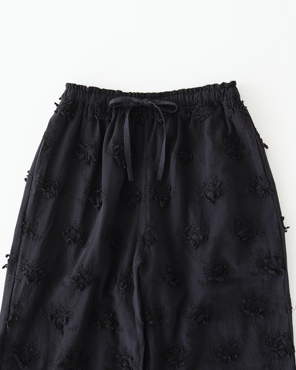【SALE!20%OFF】シアーコットン 3D エンブロイダリー イージーパンツ sheer cotton 3D embroidery easy pants CC-3531