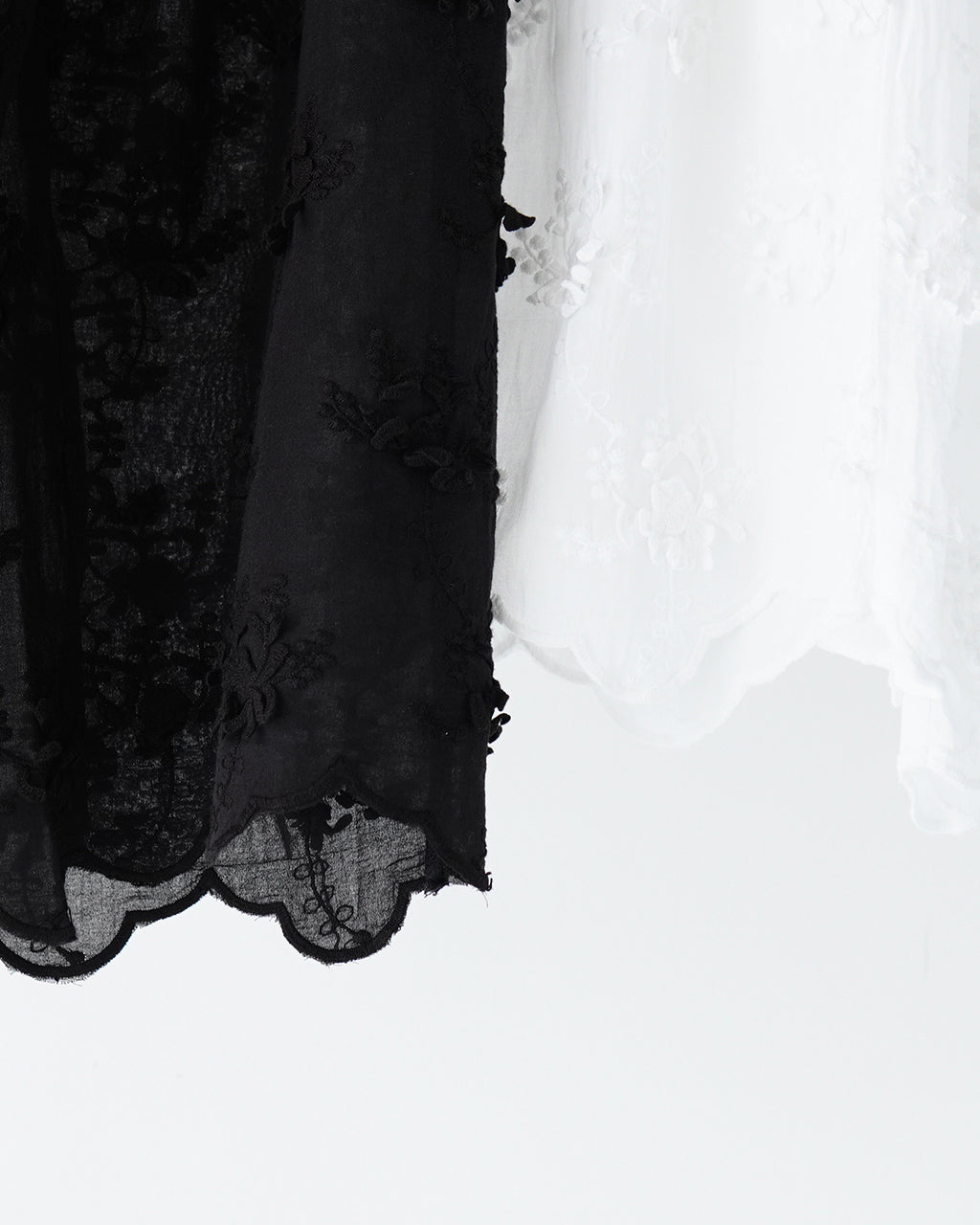 【SALE!20%OFF】シアーコットン 3D エンブロイダリー イージーパンツ sheer cotton 3D embroidery easy pants CC-3531