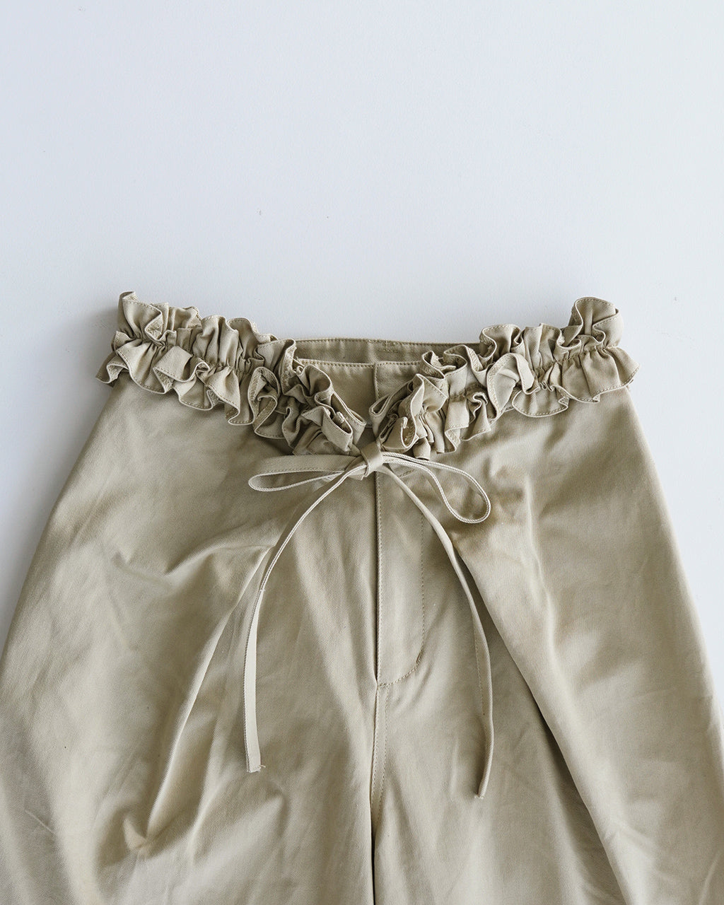 frill belt chino pants CC-4514