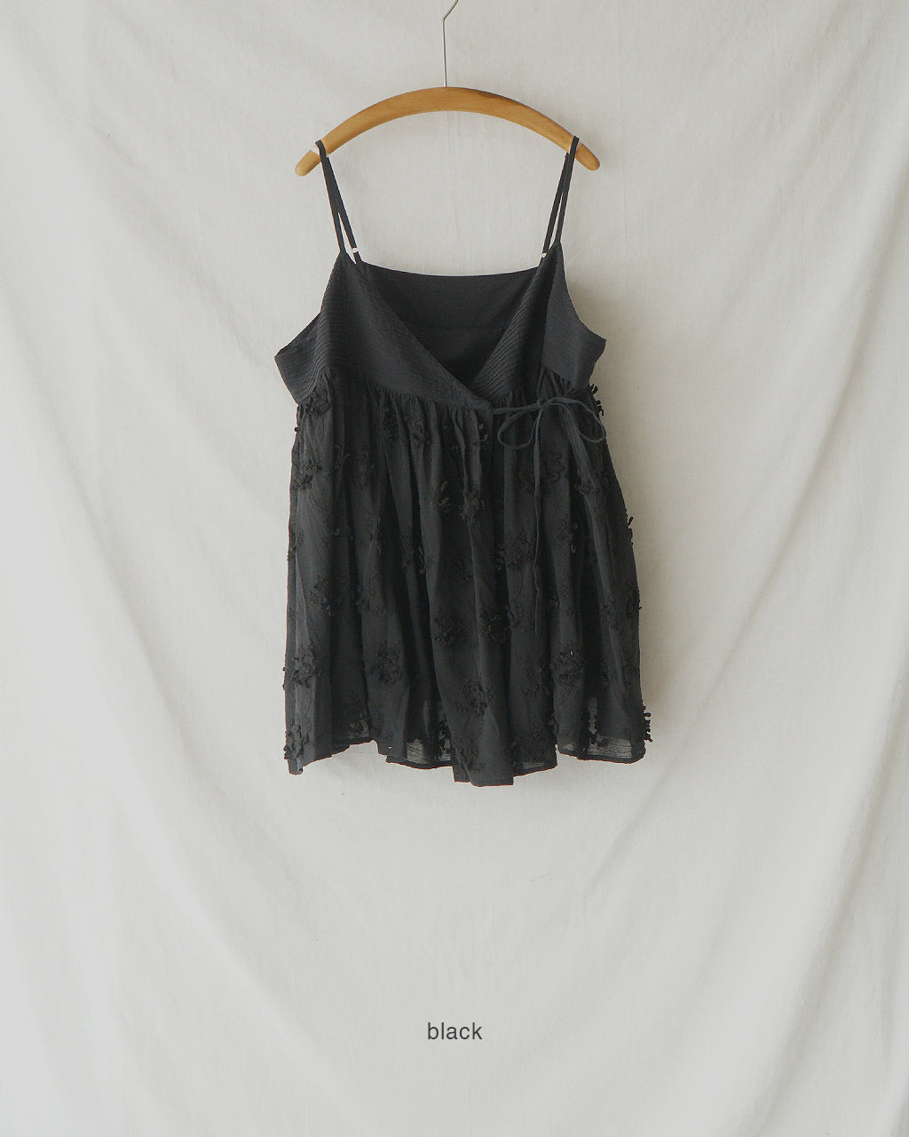 3D embroidery cache coeur camisole CC-4518