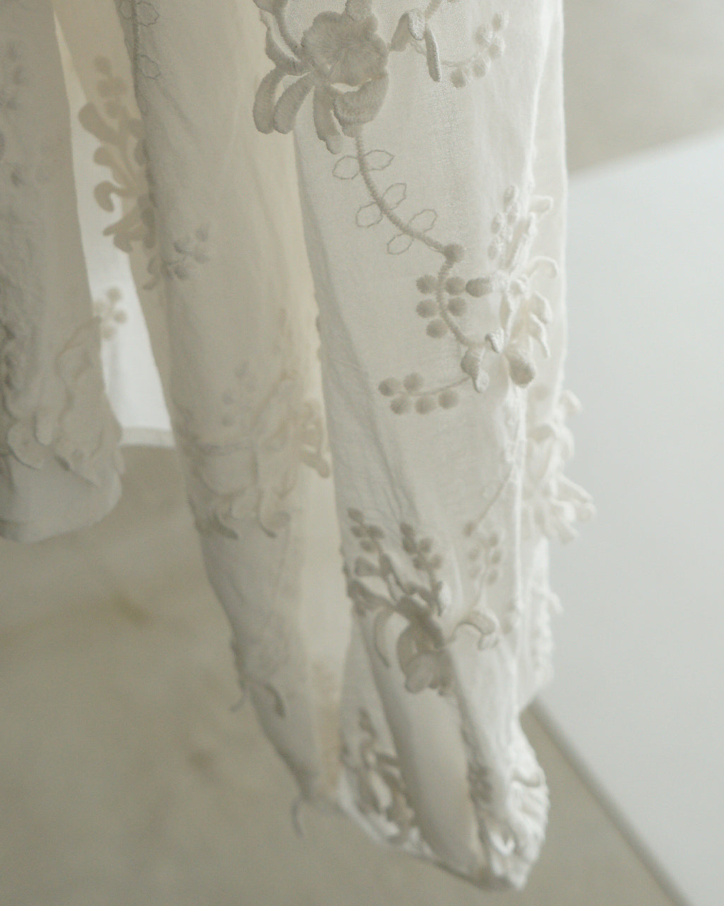 3D embroidery gather bolero CC-4517