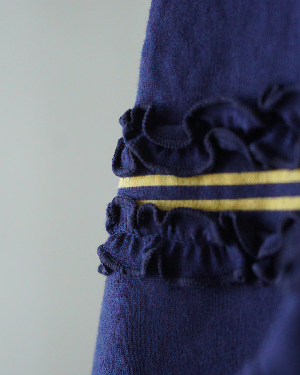 crinkle crinkle crinkle クリンクル クリンクル クリンクル border big bra ボーダー ビッグブラ ネイビー | Crouka(クローカ)