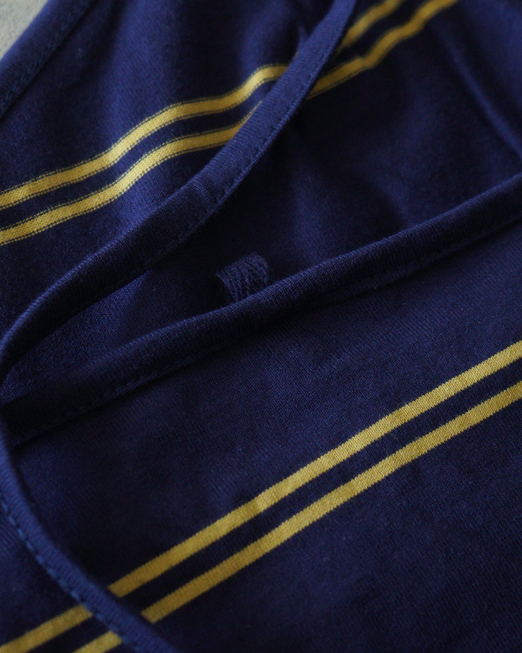 crinkle crinkle crinkle クリンクル クリンクル クリンクル border big bra ボーダー ビッグブラ ネイビー | Crouka(クローカ)