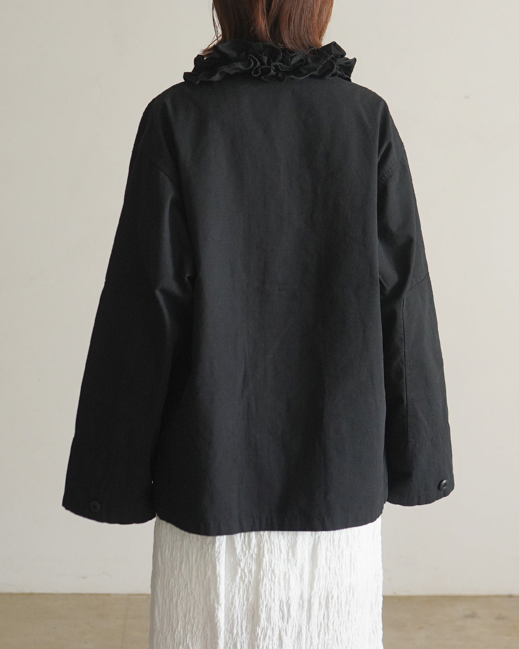 frill collar military jacket CC-5003