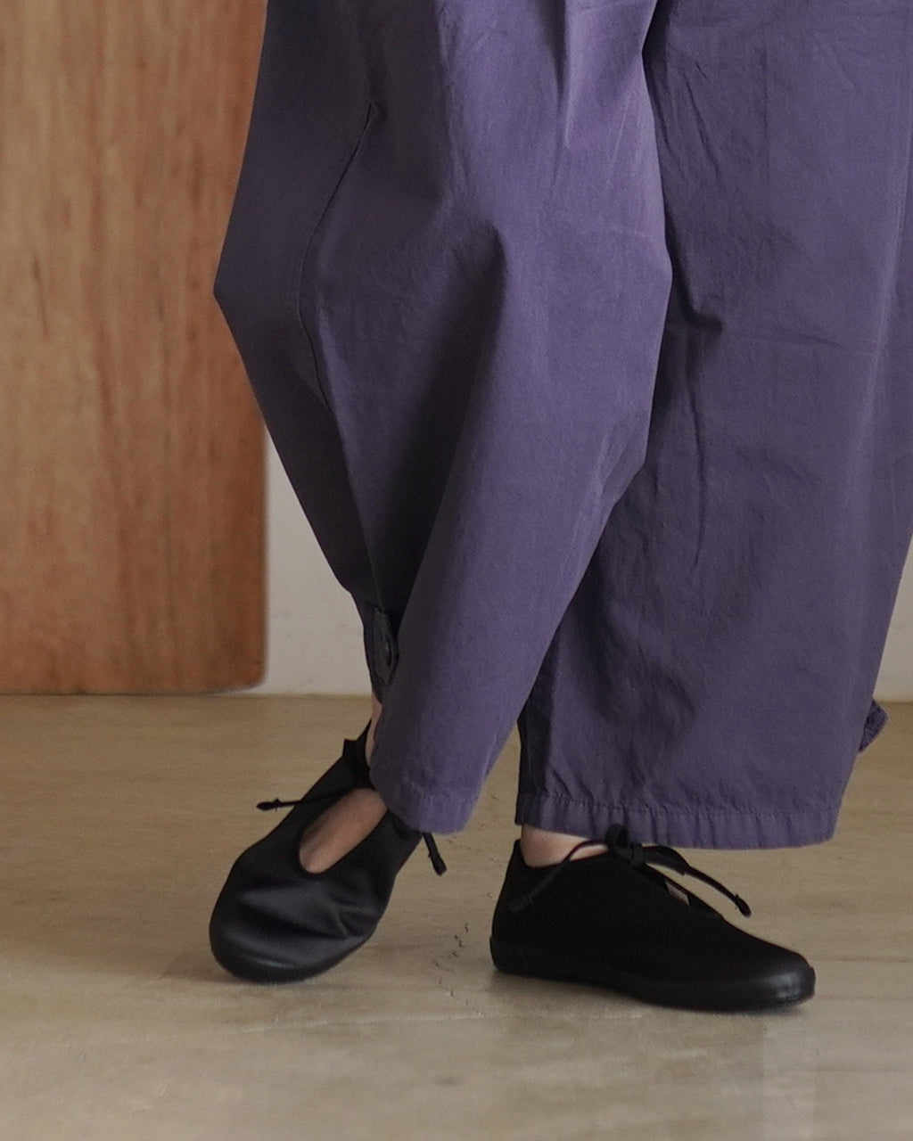 garment dye over tuck pants CC-4529