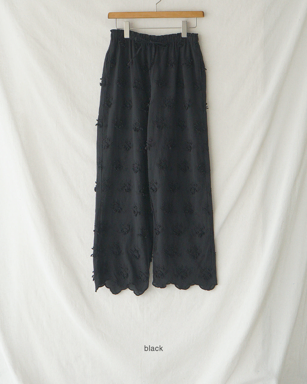 sheer cotton 3D embroidery easy pants CC-4528