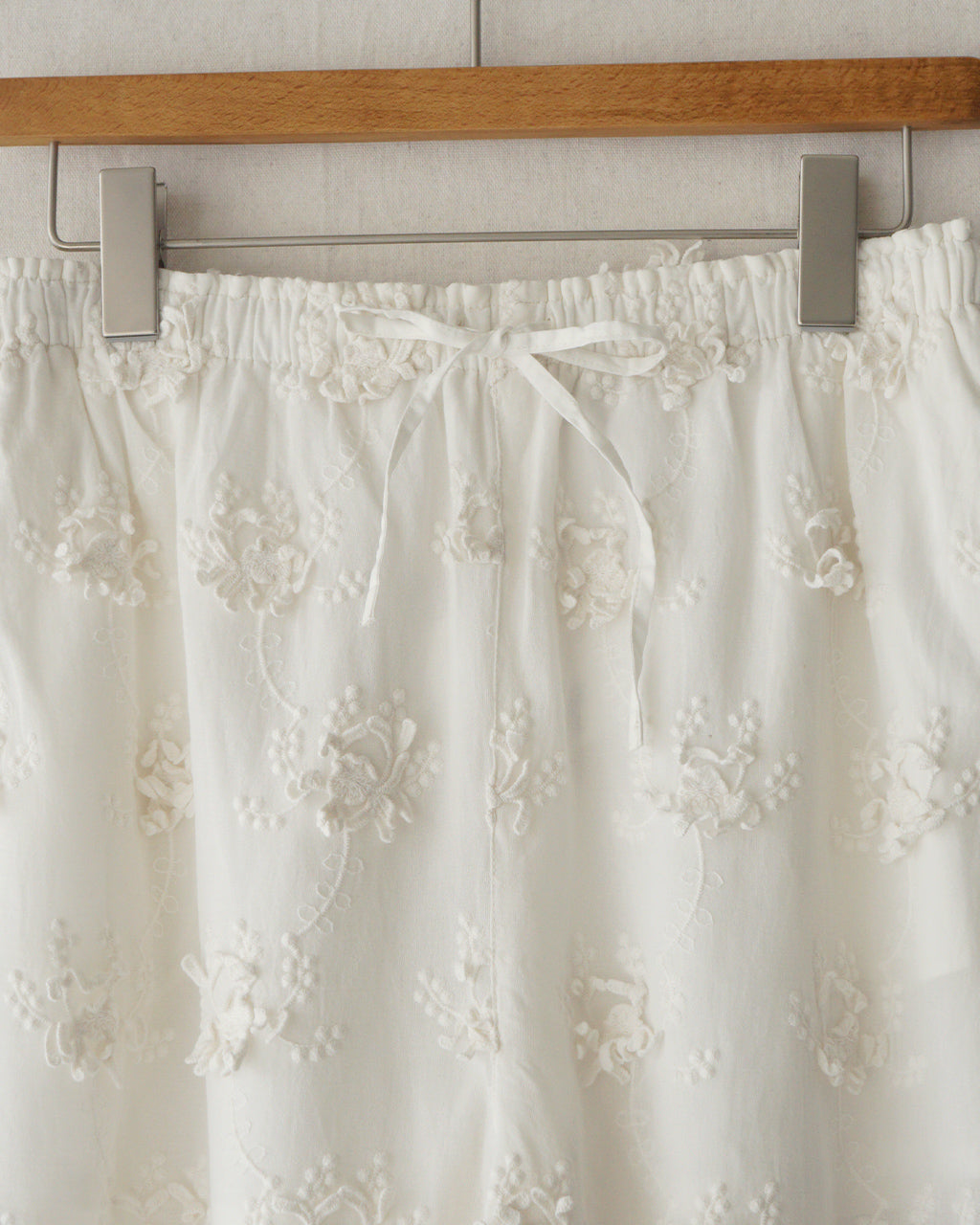 sheer cotton 3D embroidery easy pants CC-4528