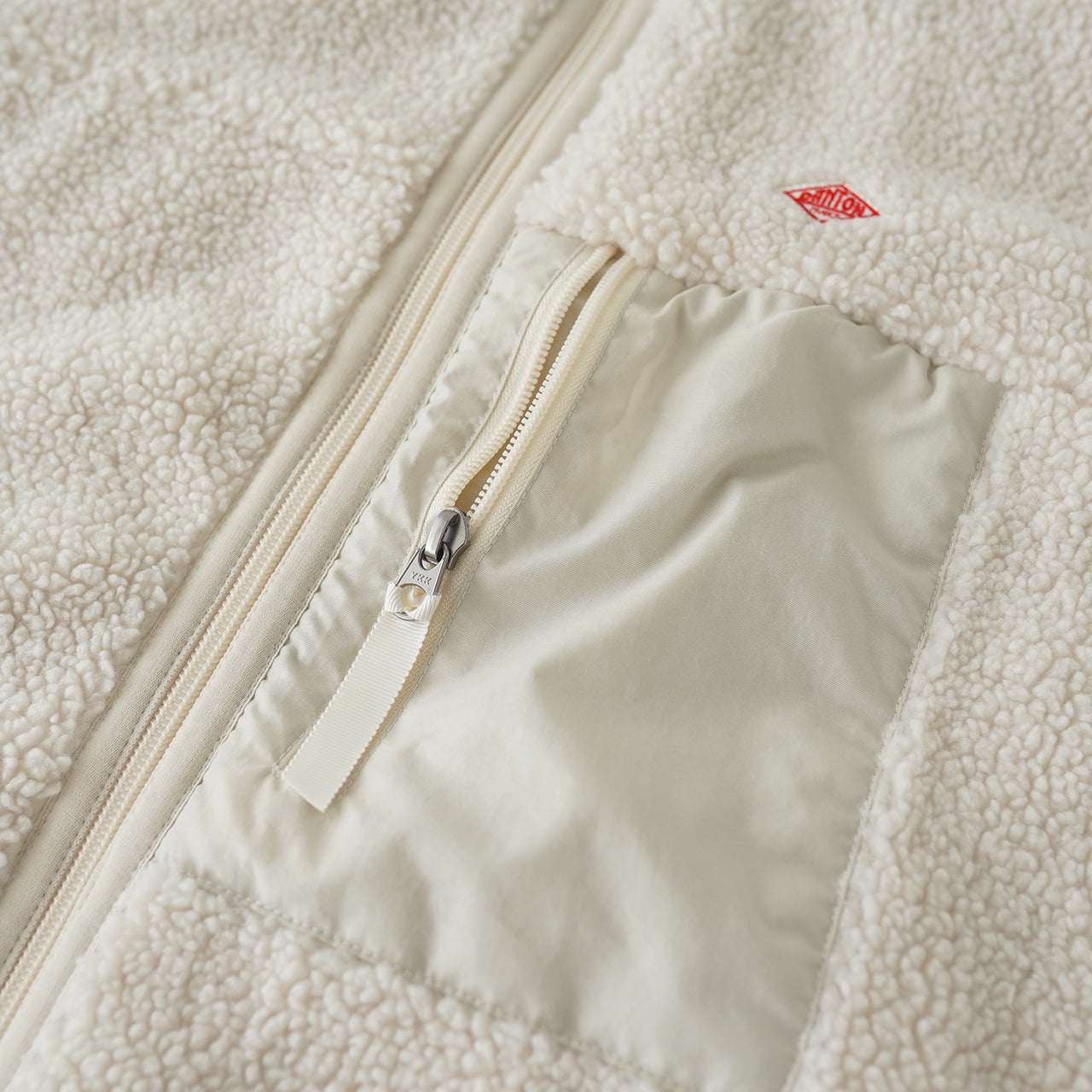 DANTON ダントン スタンドカラー ボア ベスト STAND COLLAR VEST レディース DT-A0367LBA【送料無料】【ポイント10倍対象外】