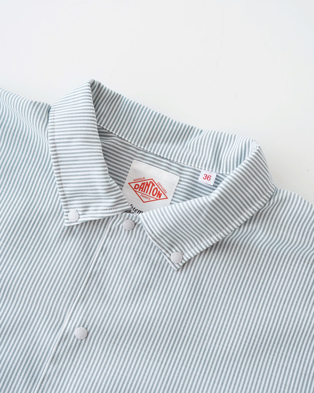 DANTON ダントン ドットボタン ボタンダウン ショートシャツ ショートスリーブ ブラウス DOT BUTTON B.D. SHORT SHIRT S/S 半袖 DT-B0336 POD【クーポン対象外】【送料無料】