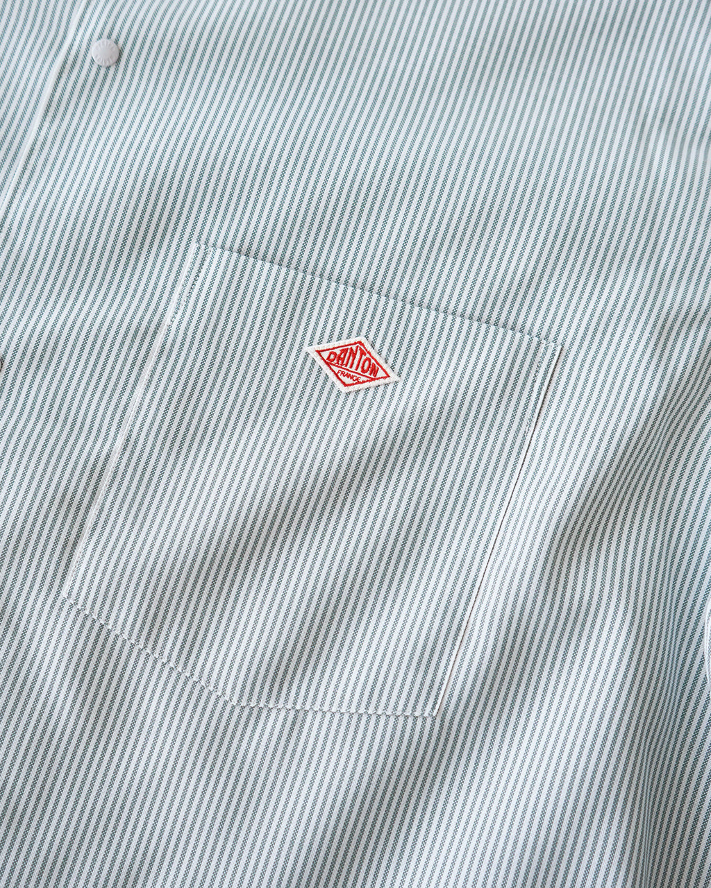 DANTON ダントン ドットボタン ボタンダウン ショートシャツ ショートスリーブ ブラウス DOT BUTTON B.D. SHORT SHIRT S/S 半袖 DT-B0336 POD【クーポン対象外】【送料無料】