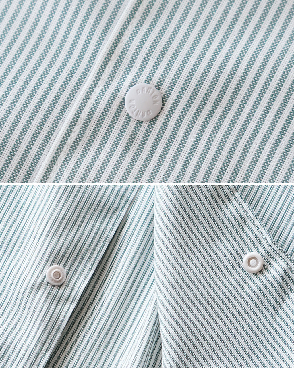 DANTON ダントン ドットボタン ボタンダウン ショートシャツ ショートスリーブ ブラウス DOT BUTTON B.D. SHORT SHIRT S/S 半袖 DT-B0336 POD【クーポン対象外】【送料無料】