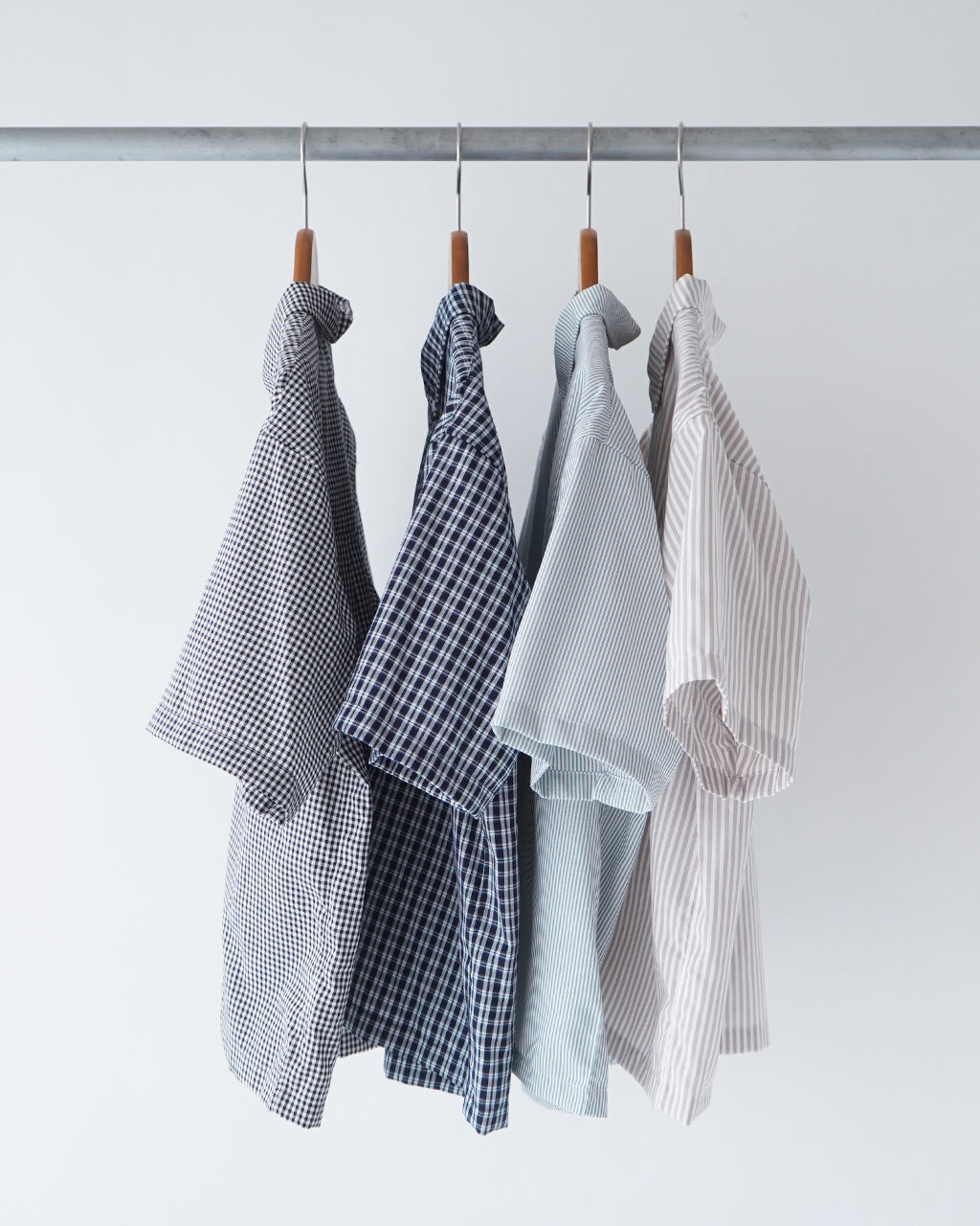 DANTON ダントン ドットボタン ボタンダウン ショートシャツ ショートスリーブ ブラウス DOT BUTTON B.D. SHORT SHIRT S/S 半袖 DT-B0336 POD【クーポン対象外】【送料無料】
