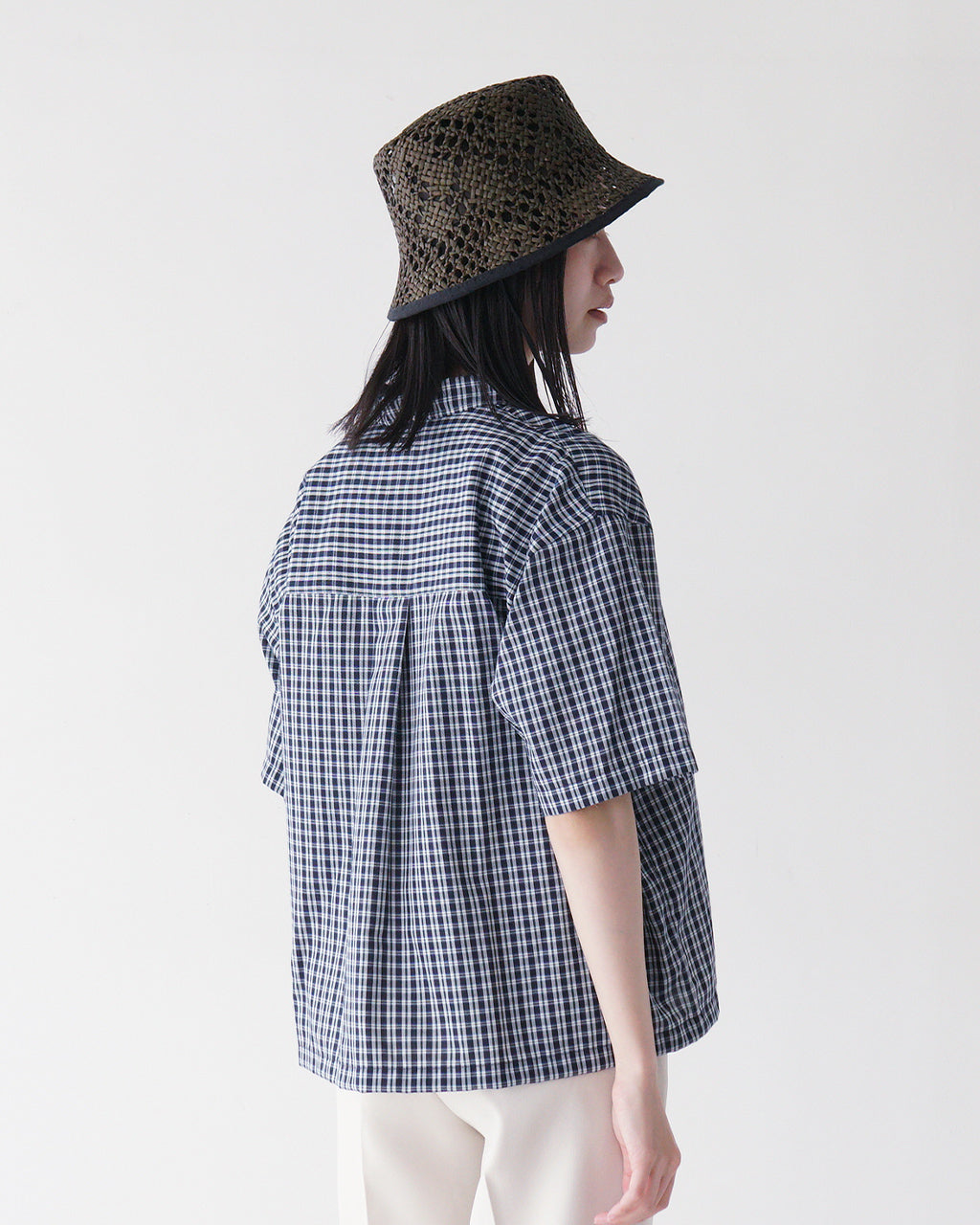 DANTON ダントン ドットボタン ボタンダウン ショートシャツ ショートスリーブ ブラウス DOT BUTTON B.D. SHORT SHIRT S/S 半袖 DT-B0336 POD【クーポン対象外】【送料無料】