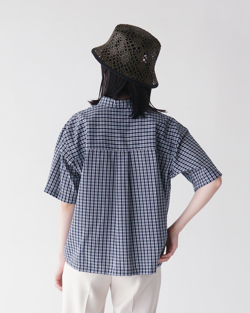 DANTON ダントン ドットボタン ボタンダウン ショートシャツ ショートスリーブ ブラウス DOT BUTTON B.D. SHORT SHIRT S/S 半袖 DT-B0336 POD【クーポン対象外】【送料無料】