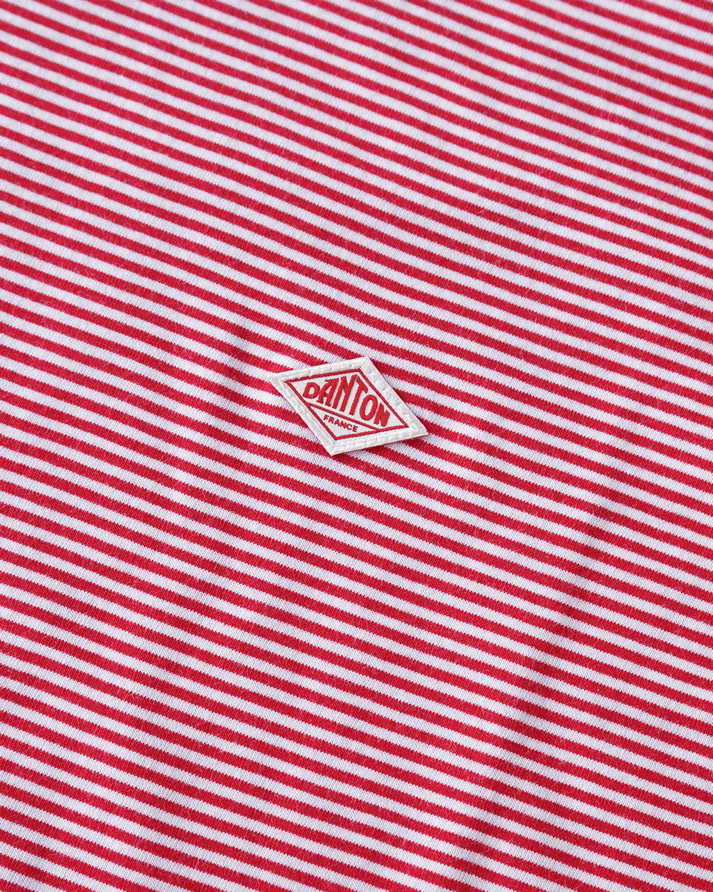 ダントン DANTON 細ボーダー ストライプ 半袖Tシャツ SHORT SLEEVE SEMI CROP T-SHIRT STRIPE ショート丈 クルーネック DT-C0408 CVT【クーポン対象外】
