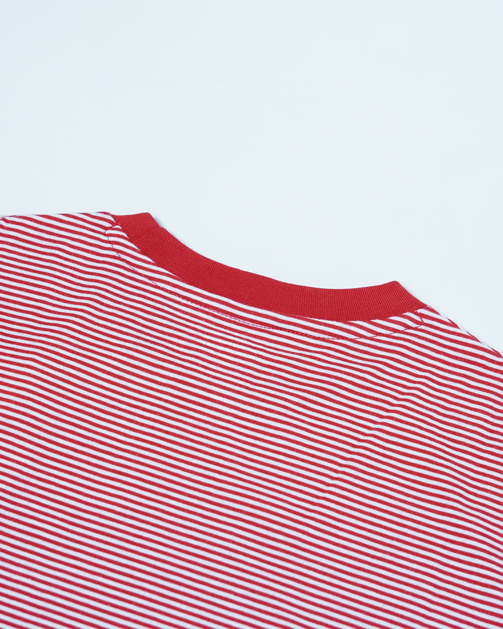 ダントン DANTON 細ボーダー ストライプ 半袖Tシャツ SHORT SLEEVE SEMI CROP T-SHIRT STRIPE ショート丈 クルーネック DT-C0408 CVT【クーポン対象外】