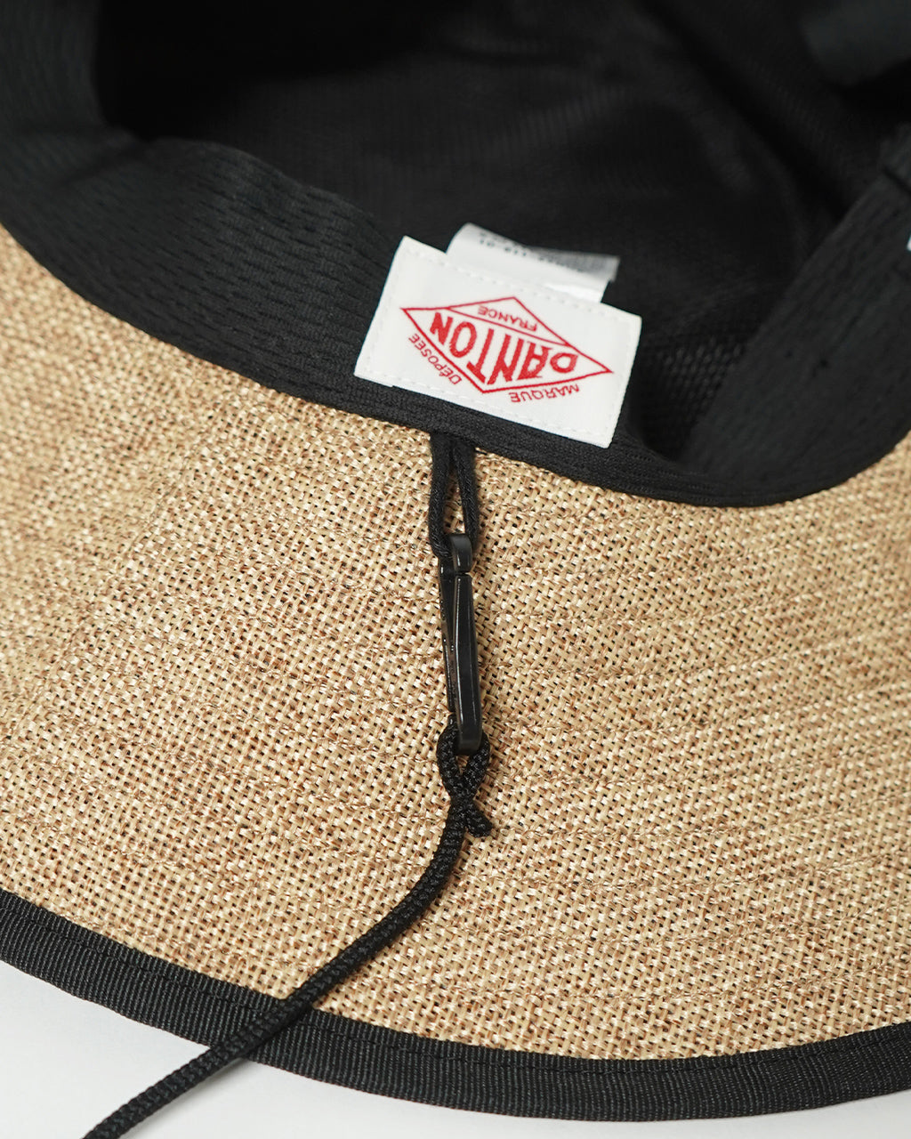 DANTON ダントン ストローハット RAFFIA-LIKE POLYESTER BUCKET HAT ラフィアライクポリエステル 帽子 バケットハット DT-H0343 PLS【クーポン対象外】